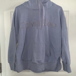 Calvin Klein pullover hoodie pastel purple